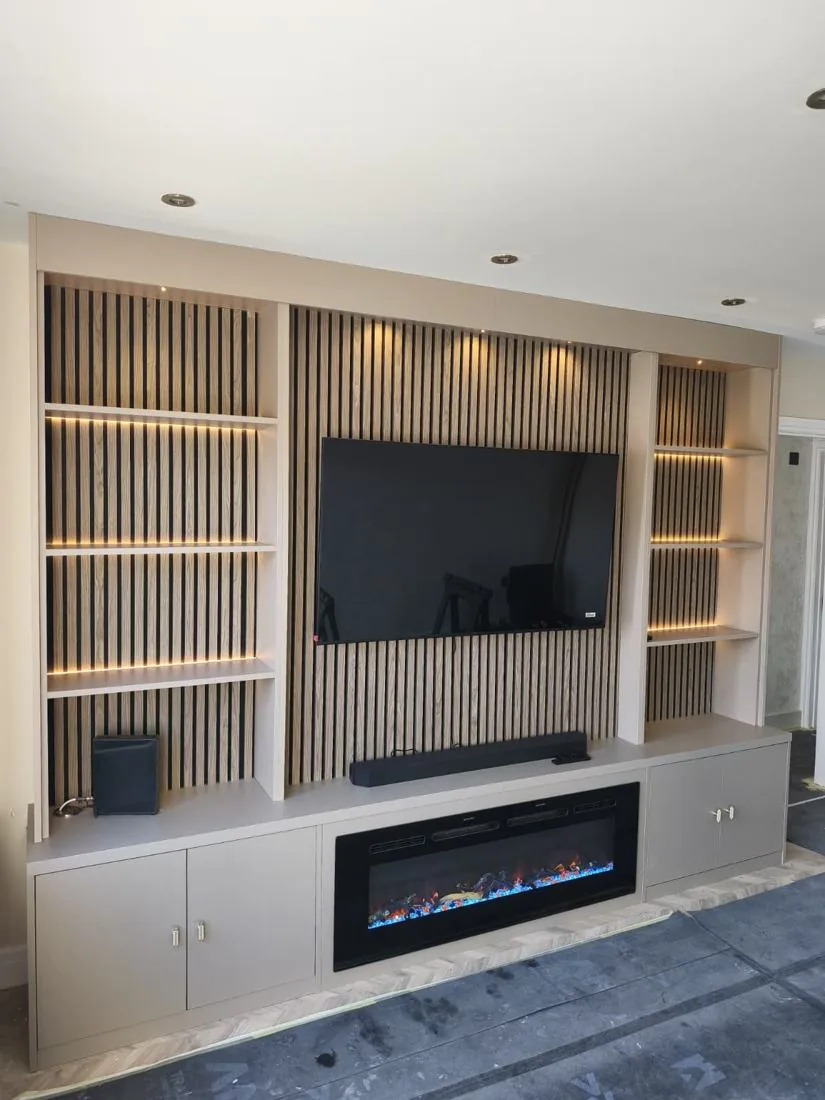 Bespoke fitted shelving