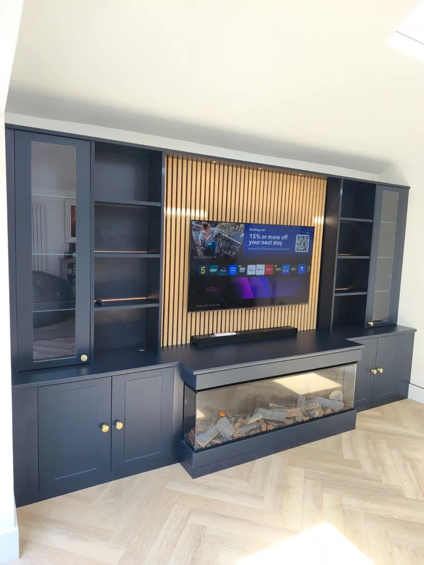 Bespoke fitted media wall