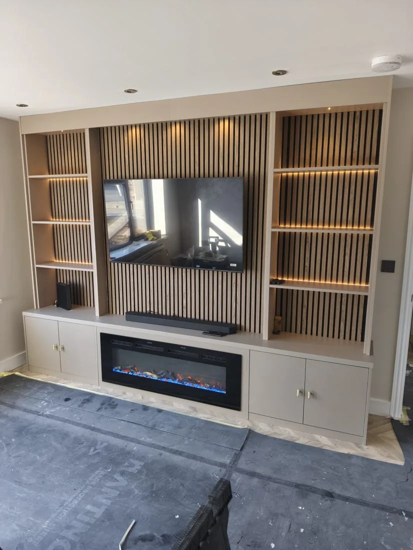 Bespoke fitted TV unit