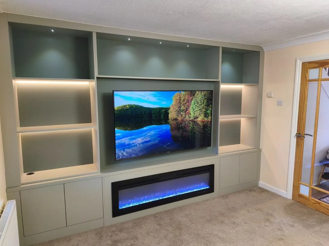 NØVRA Interiors bespoke wardrobes, media walls and skirting boards