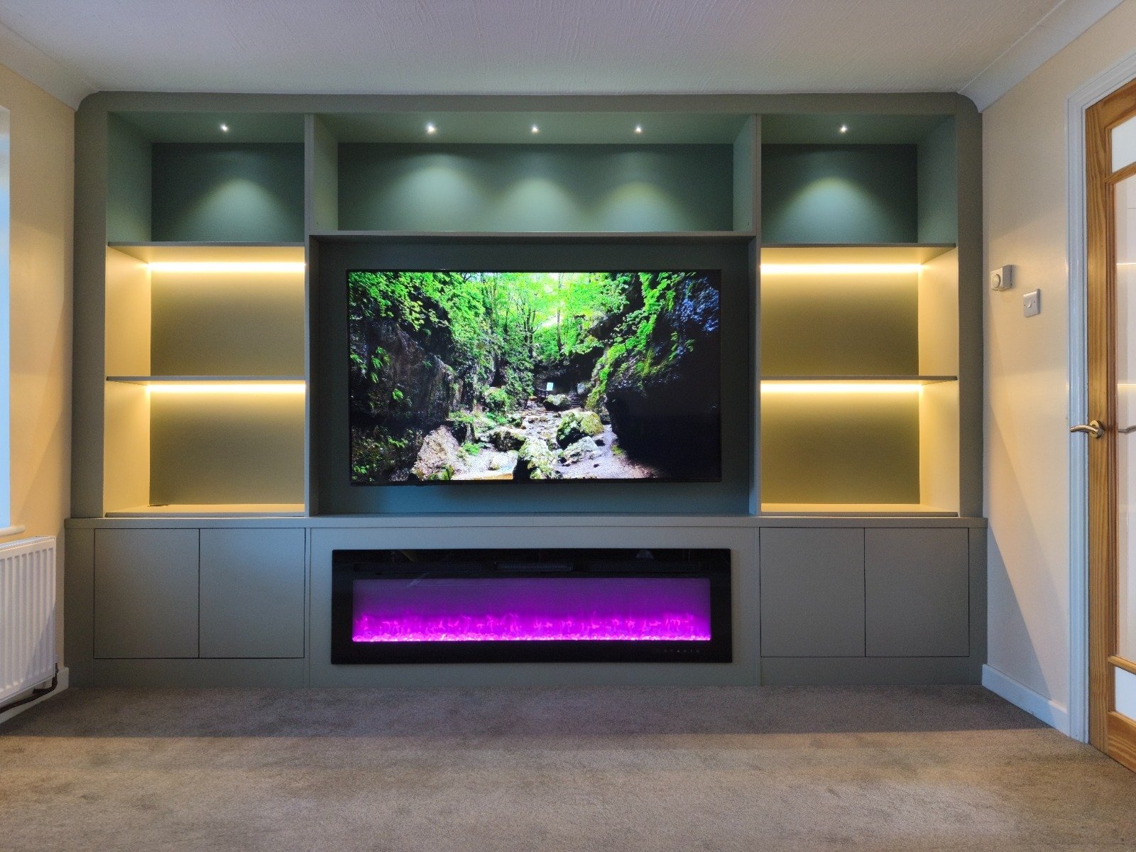 NØVRA Interiors bespoke tv units